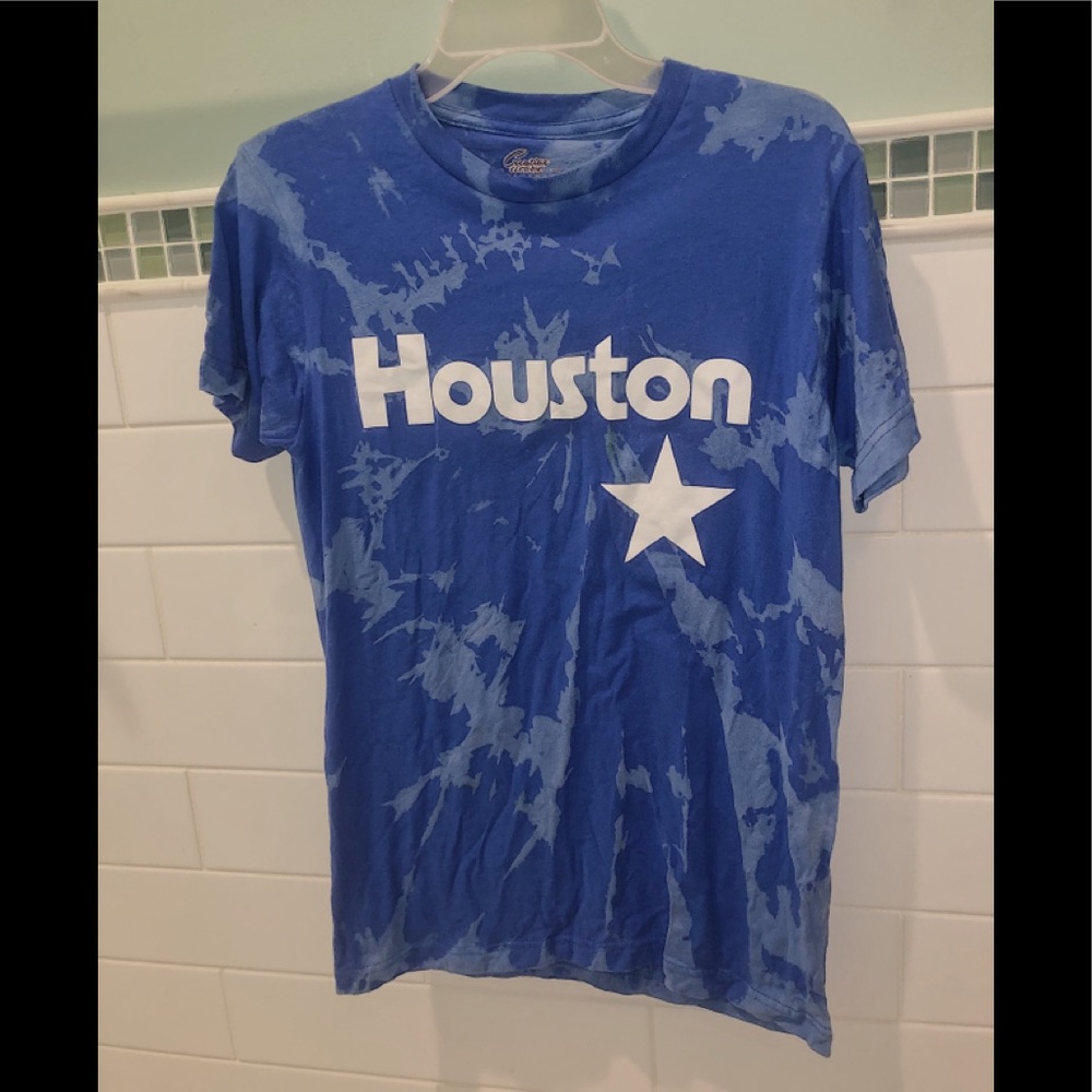 Tie dye Houston t shirt
